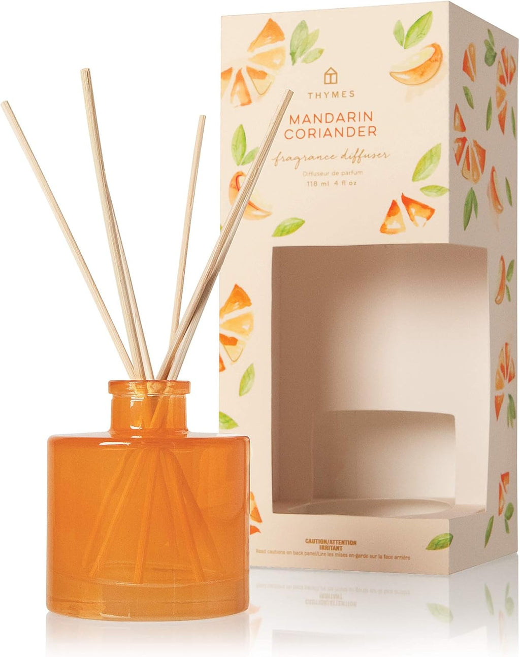 Thymes Petite Reed Diffuser - 4 Fl Oz - Mandarin Coriander
