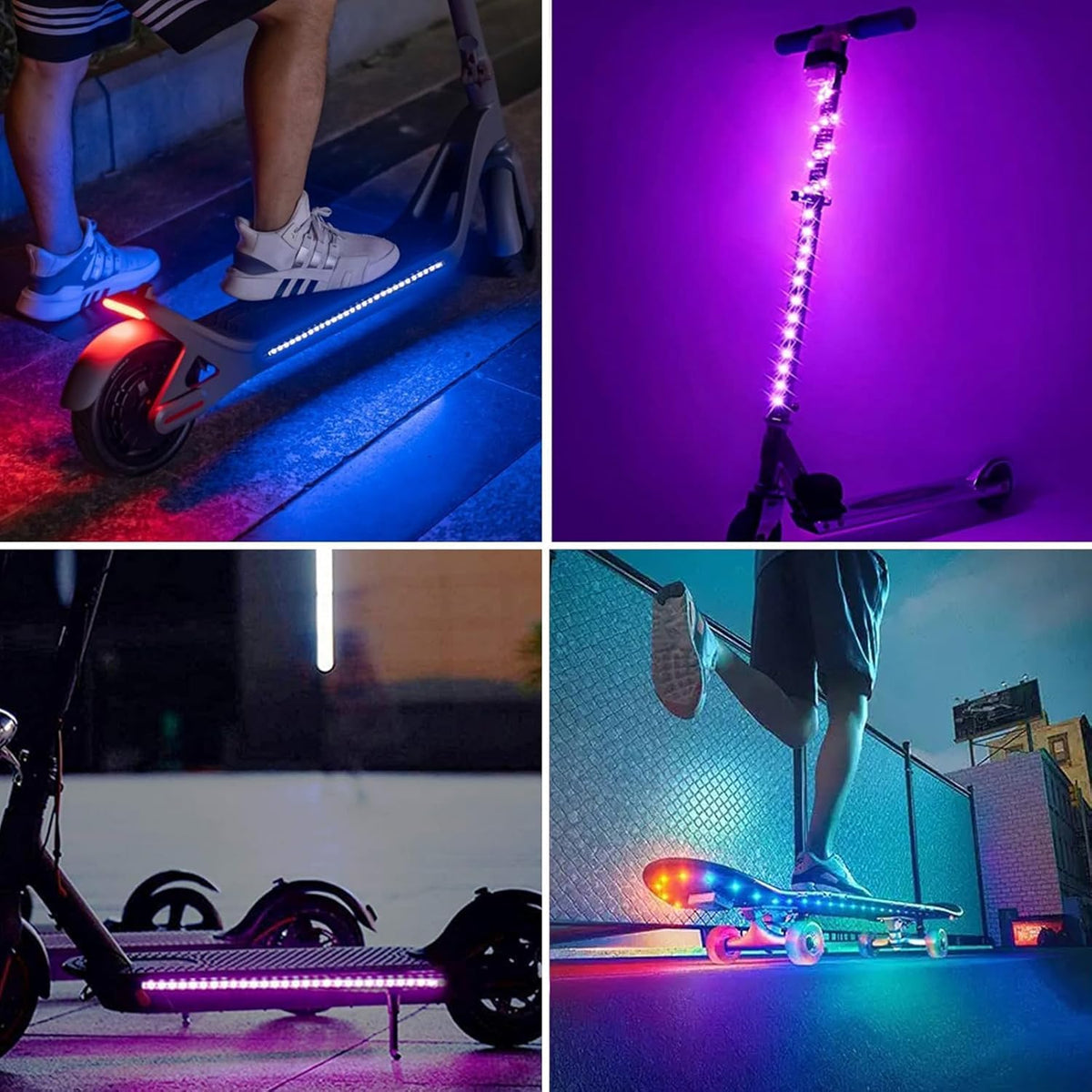 Battery Powered LED Strip Lights 13.2Ft, LED Lights Battery Operated Color Changing Music Sync App Remote Control RGB USB Led for TV, Party, Room Decoration