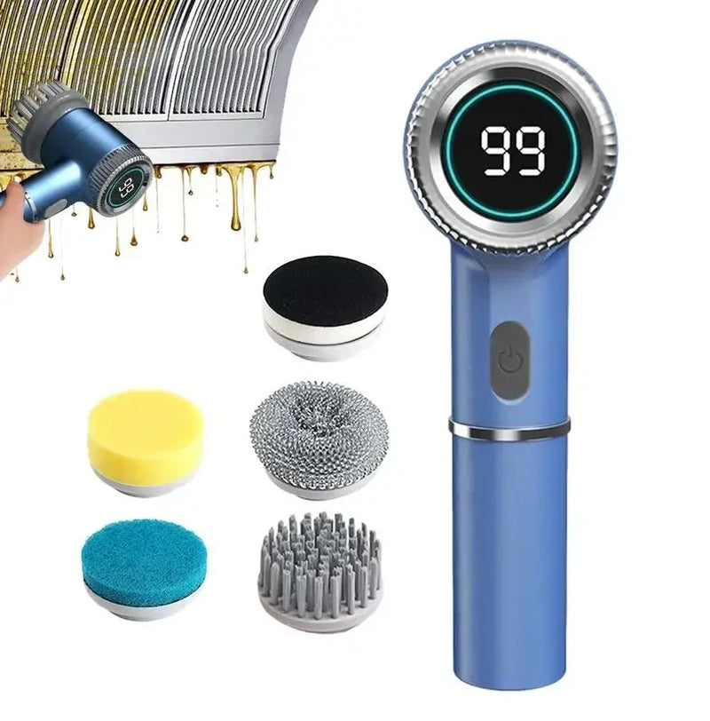 Bathroom Professional Cleaning Automatic Handheld Rechargeable Electric Cleaning Brush Kitchen Dishwashing